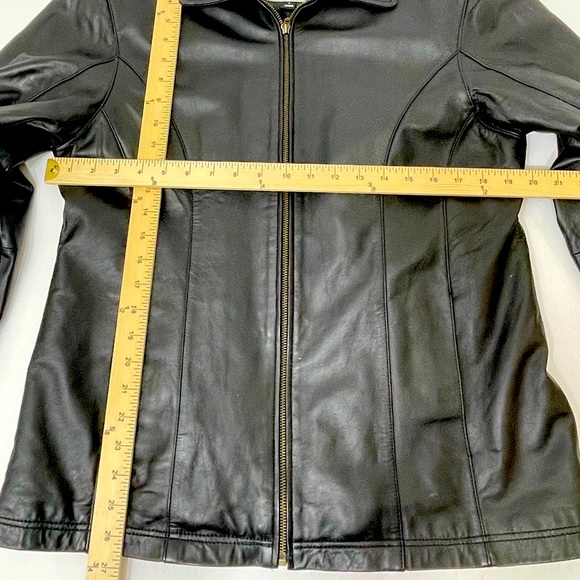 BURK’S BAY LEATHER Ladies Coat Jacket - Picture 6 of 15